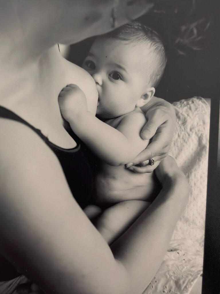 Mother and Child Baby at the breast