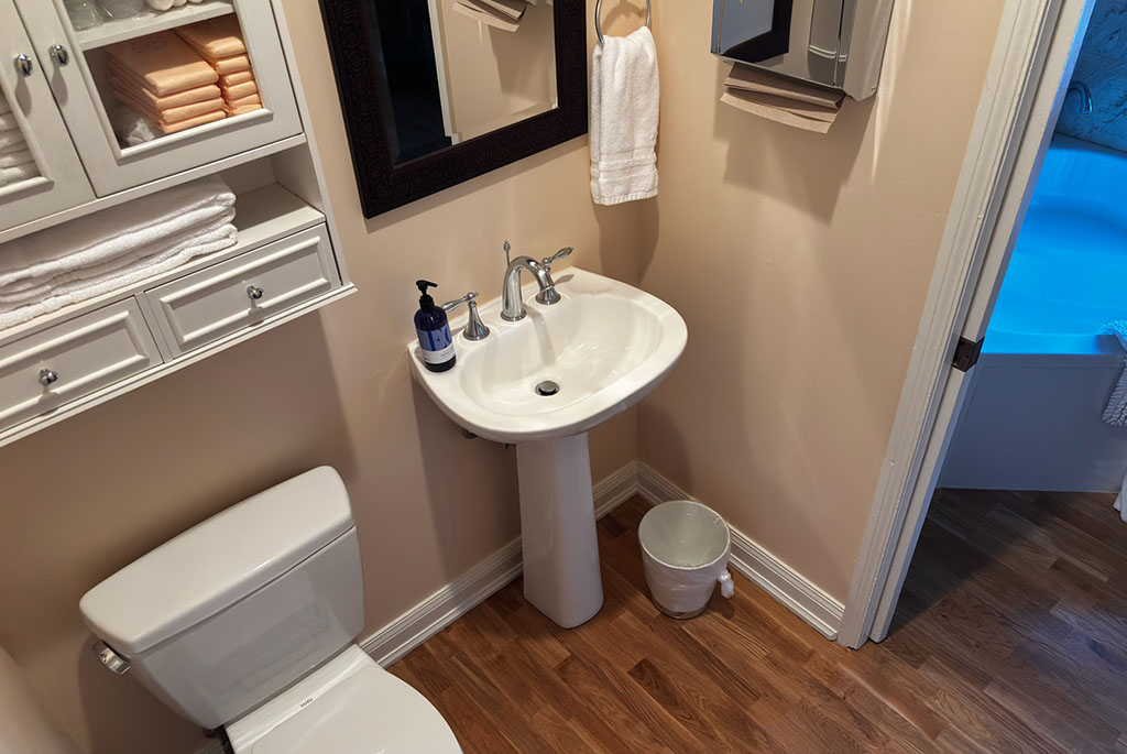 Birth Suite 2 Private Restroom Private bathroom in Birth Suite 2